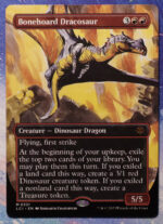 Bonehoard Dracosaur #0321 The Lost Caverns of Ixalan (LCI) hologram