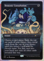 Demonic Consultation #1127 Secret Lair Drop (SLD) hologram