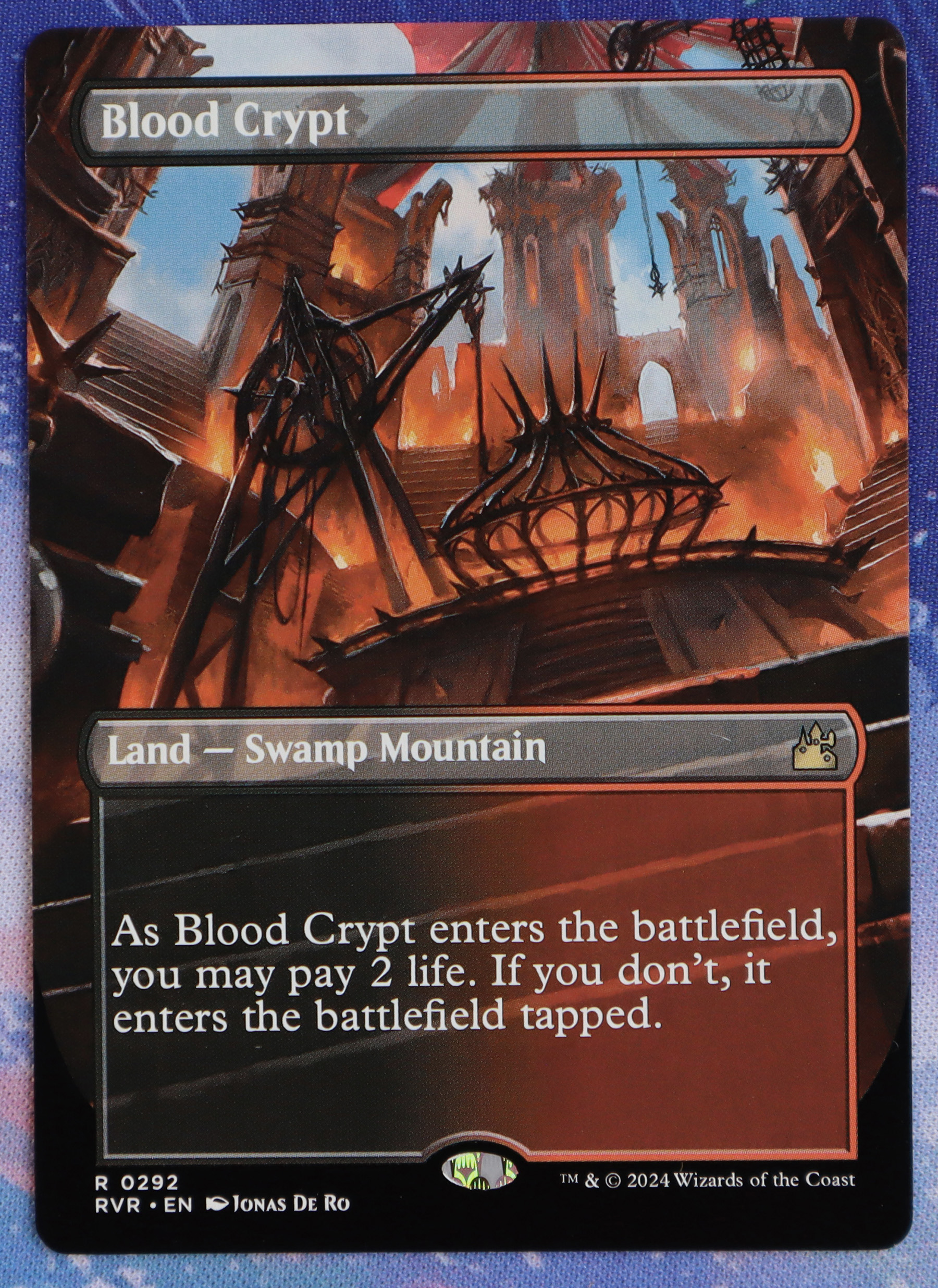 blood crypt #292 Ravnica Remastered (RVR) hologram