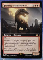 Flaming Tyrannosaurus #385 Doctor Who (WHO) hologram