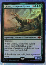 Ghalta, Stampede Tyrant #185 The Lost Caverns of Ixalan (LCI) foil