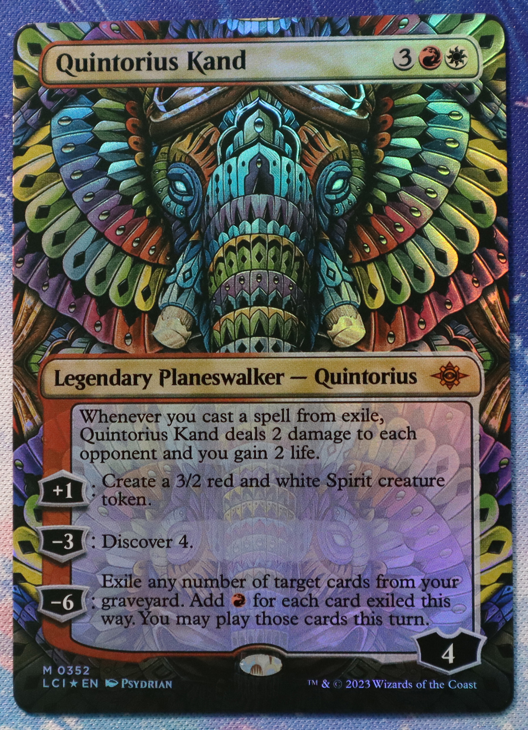 Quintorius Kand #352 The Lost Caverns of Ixalan (LCI) foil