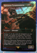 Ravenous Tyrannosaurus #18 Jurassic World Collection (REX) foil