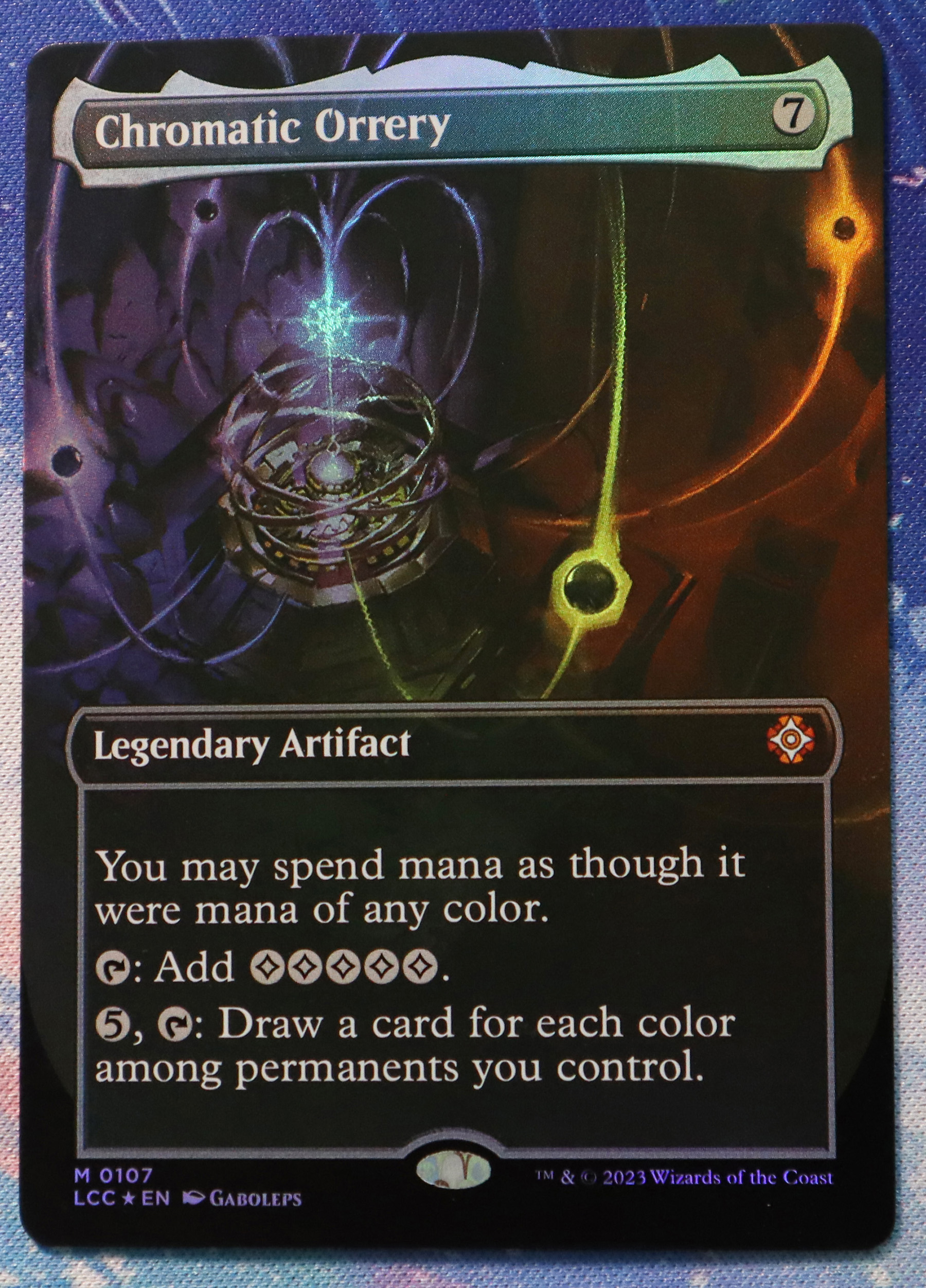 Chromatic Orrery #107 The Lost Caverns of Ixalan Commander (LCC) foil