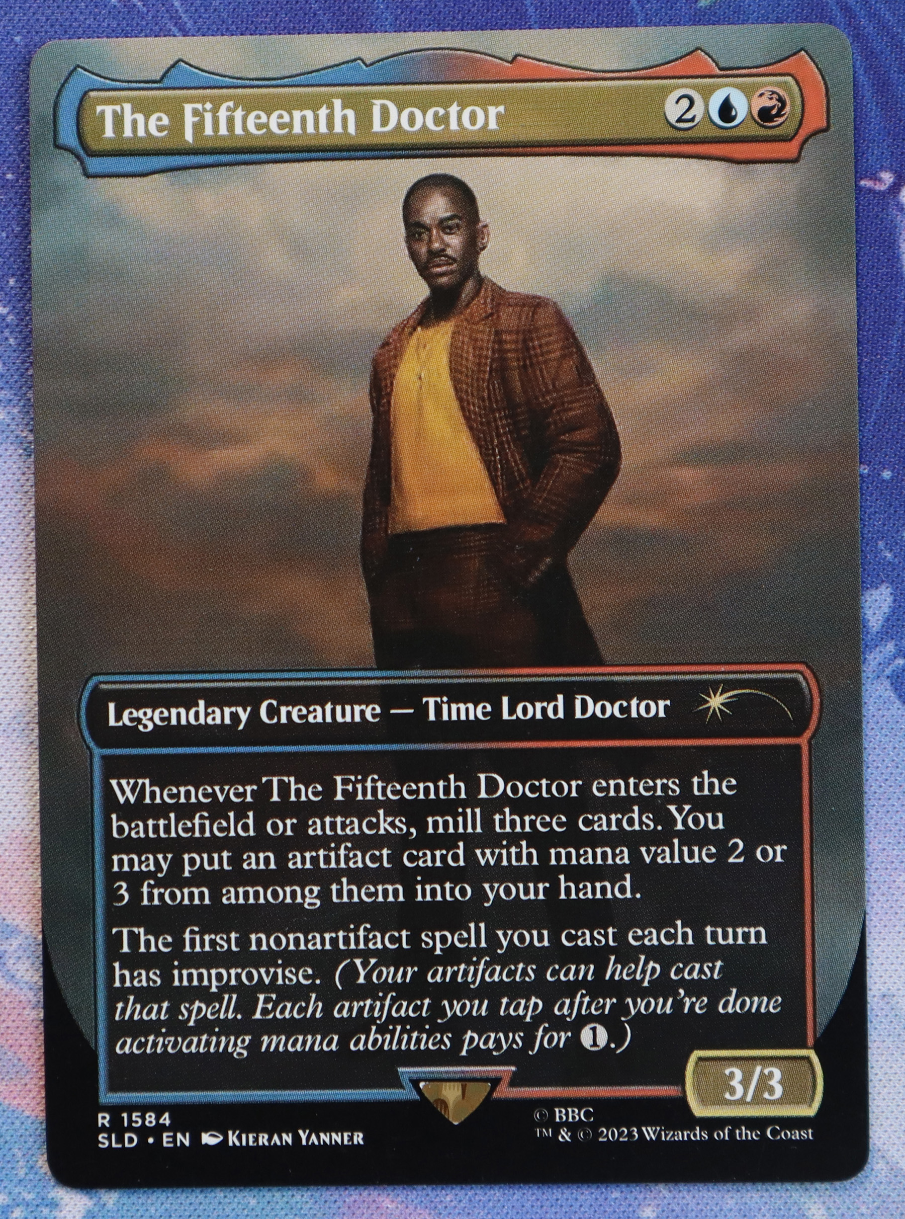 The Fifteenth Doctor #1584 Secret Lair Drop (SLD) hologram