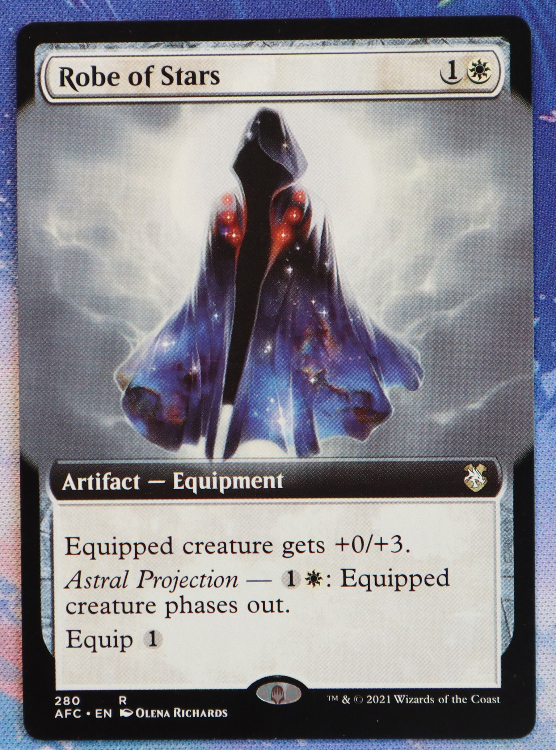 Robe of Stars #280 Forgotten Realms Commander (AFC) hologram