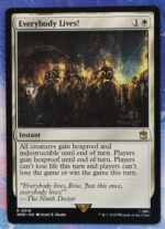 Everybody Lives! #18 Doctor Who (WHO) hologram