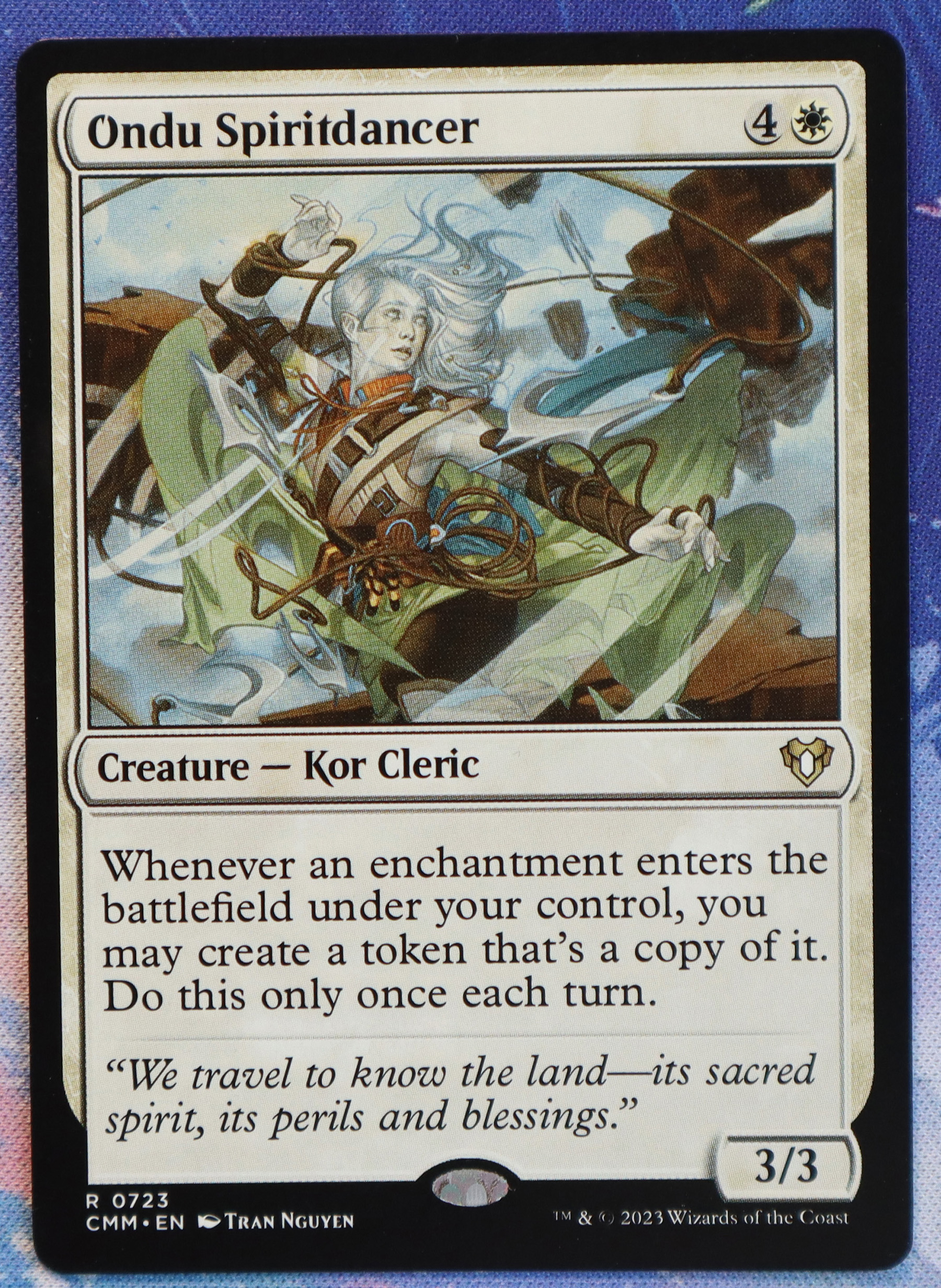 Ondu Spiritdancer #723 Commander Masters (CMM) hologram