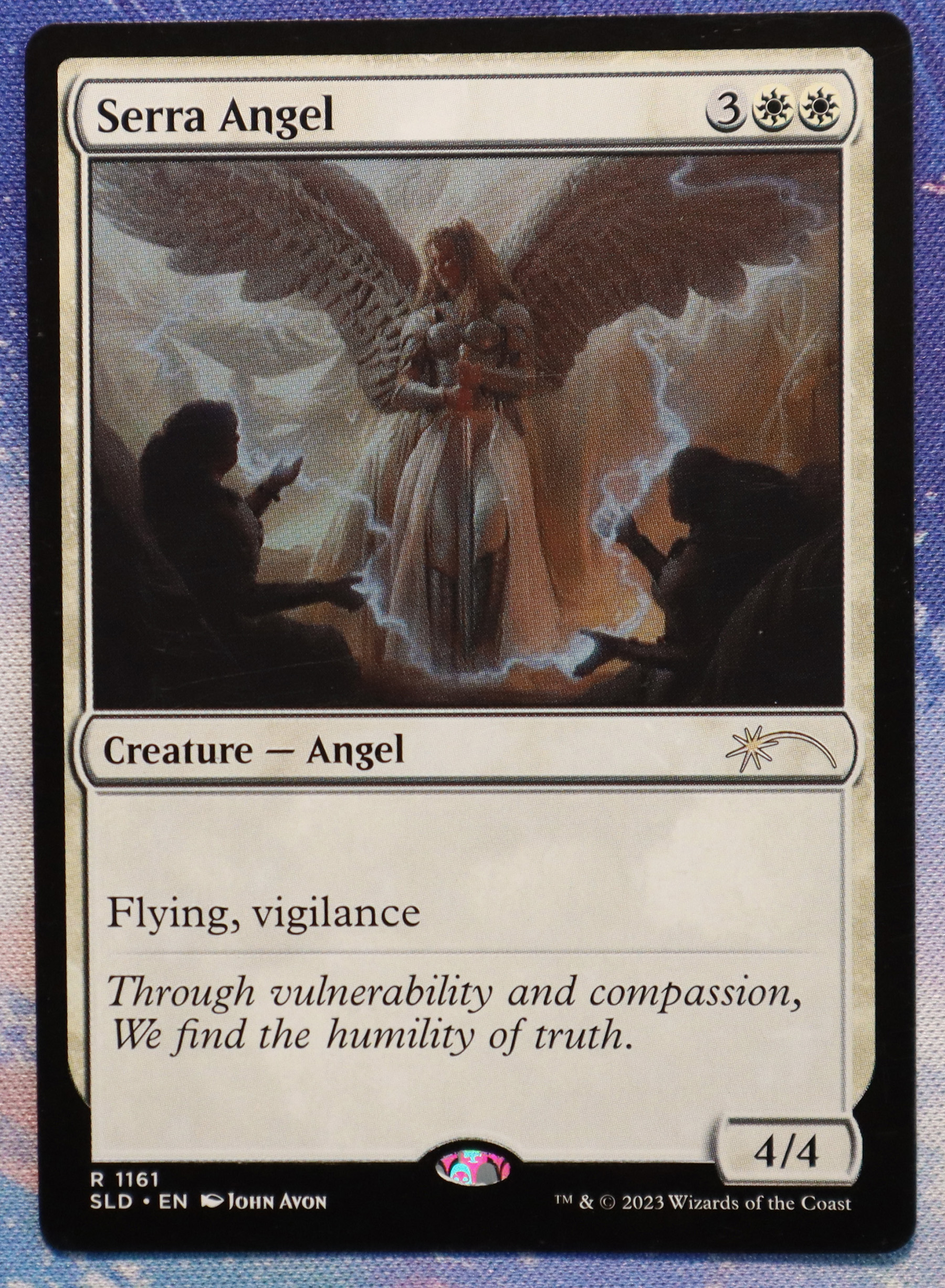 Serra Angel Secret Lair Drop (SLD) hologram