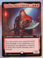 Torbran, Thane of Red Fell ELD Throne of Eldraine hologram