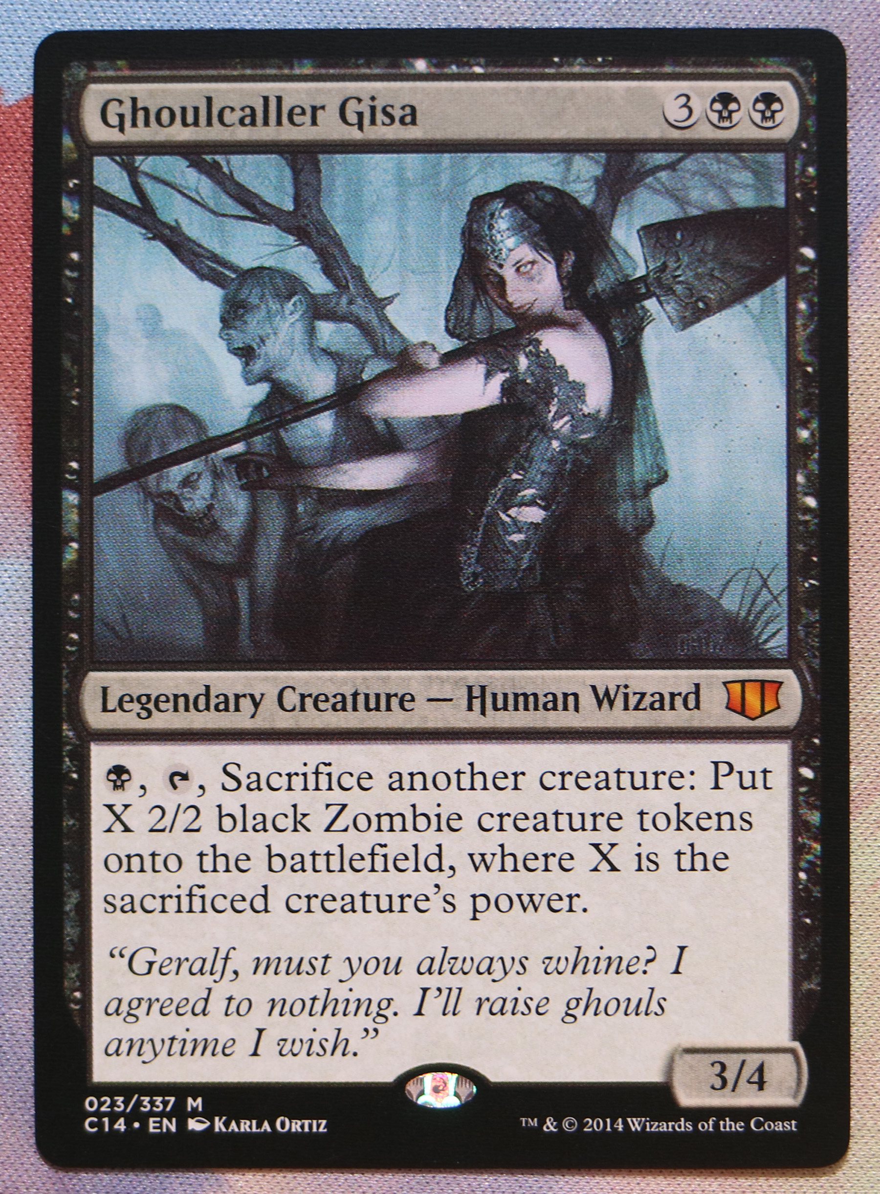 Ghoulcaller Gisa c14 hologram
