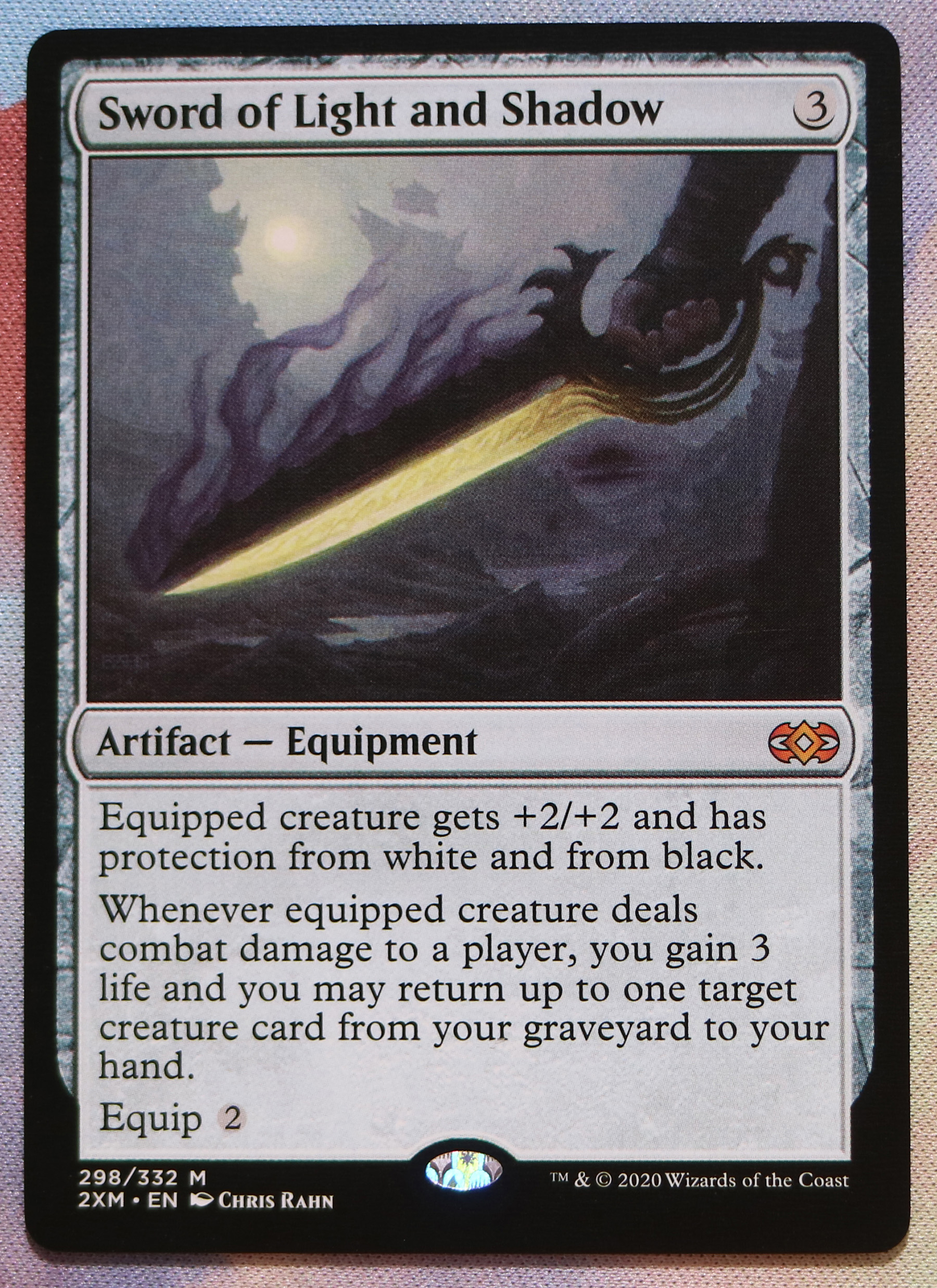 Sword of Light and Shadow 2XM Double Masters hologram