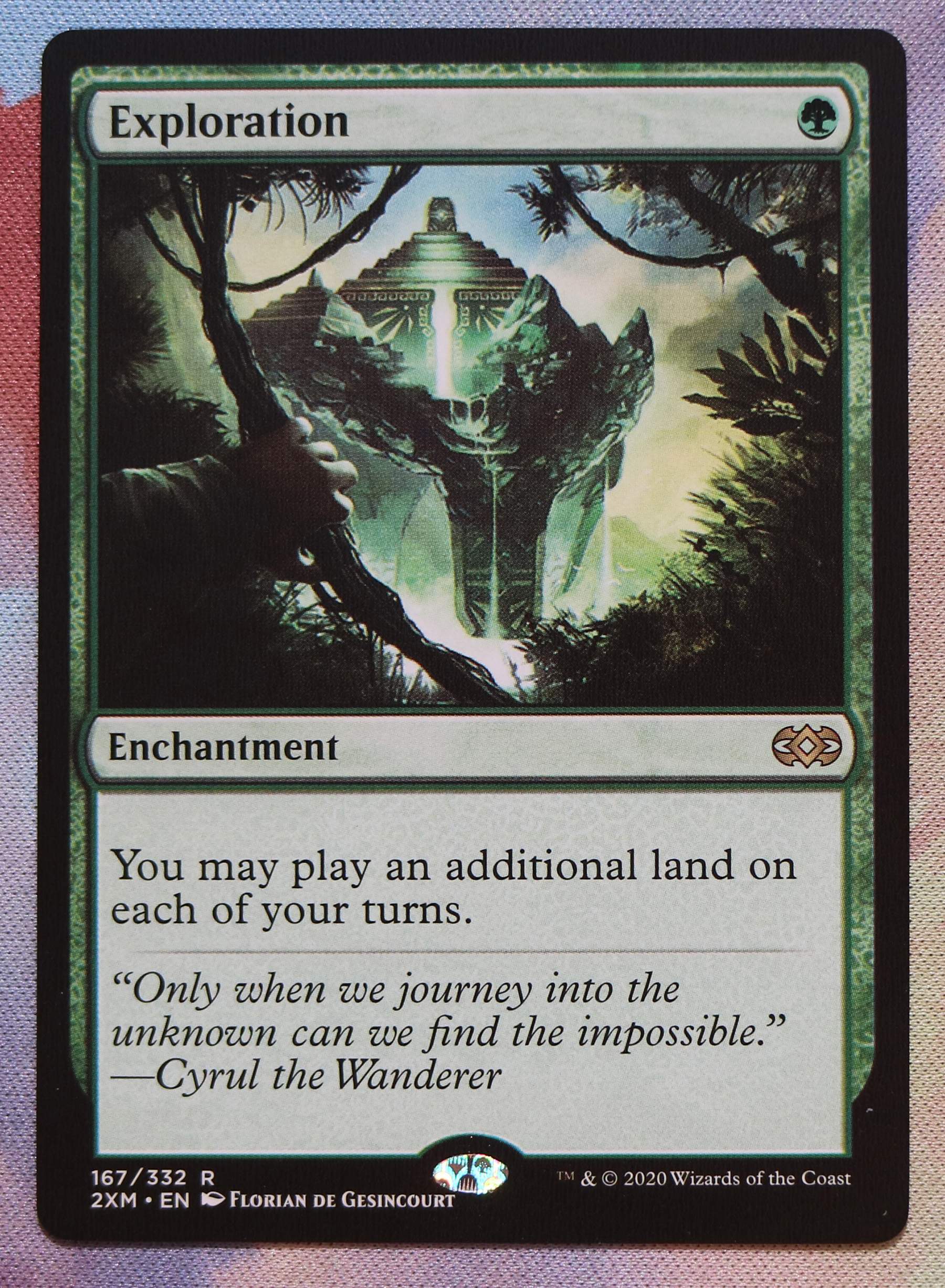 Exploration 2XM Double Masters hologram