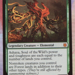 Ashaya, Soul of the Wild ZNR Zendikar Rising hologram