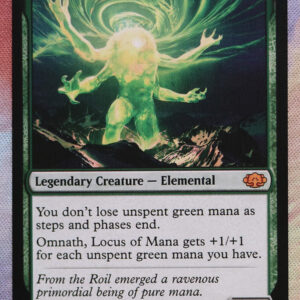 Omnath, Locus of Mana Commander Collection: Green (CC1) hologram