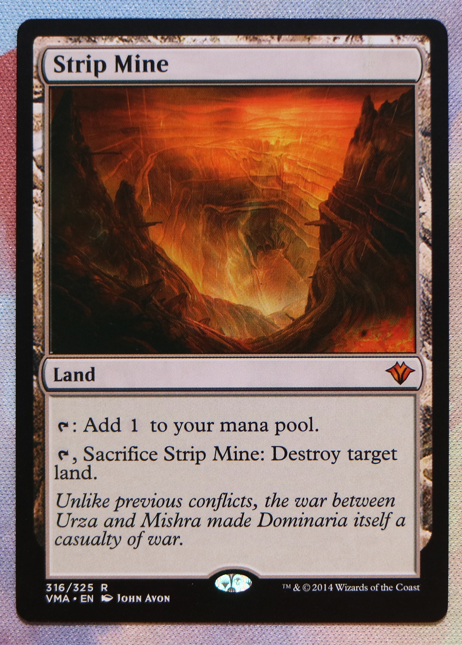Strip Mine Vintage Masters VMA hologram