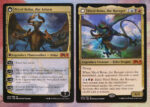 Nicol Bolas, the Ravager & Nicol Bolas, the Arisen Core Set 2019 (M19) hologram