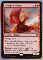 Goldspan Dragon Kaldheim (KHM) hologram