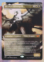 Shadrix Silverquill extended art STX Strixhaven: School of Mages hologram
