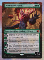 Wrenn and Seven extended art Innistrad: Midnight Hunt (MID) hologram