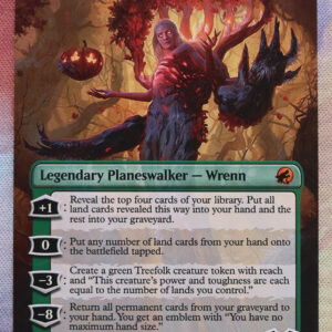 Wrenn and Seven extended art Innistrad: Midnight Hunt (MID) hologram