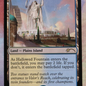 Hallowed Fountain Secret Lair Drop (SLD) hologram