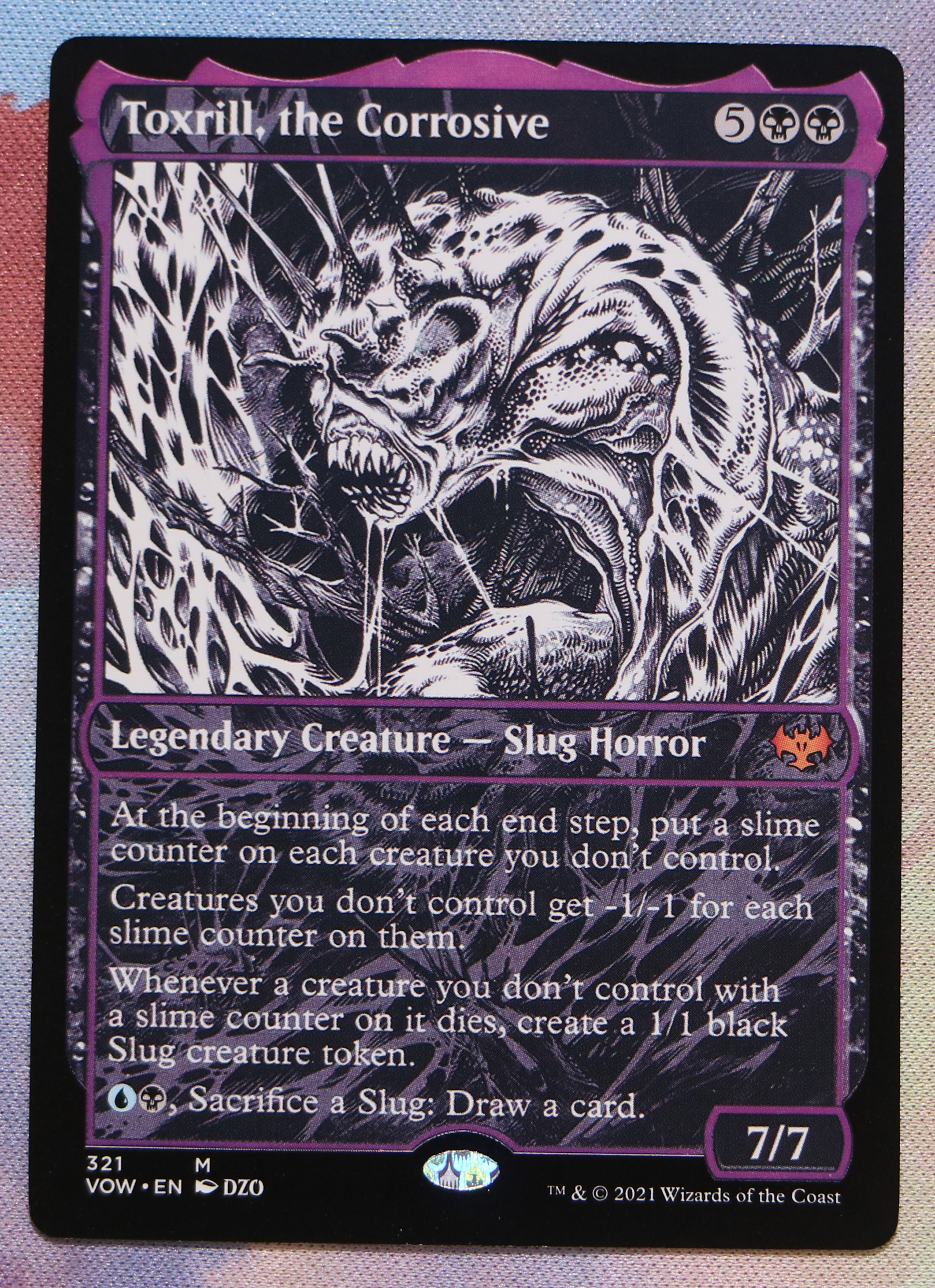Toxrill, the Corrosive #321 Innistrad: Crimson Vow (VOW) hologram
