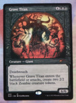 Grave Titan Secret Lair Drop (SLD) hologram