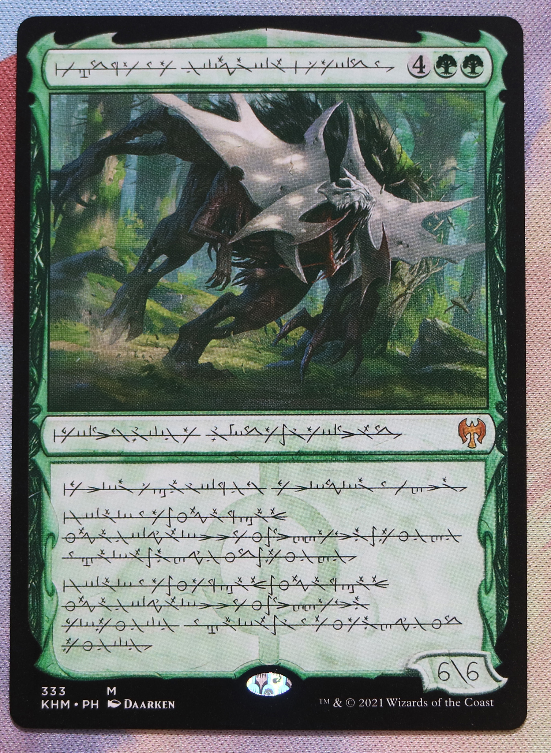 Vorinclex, Monstrous Raider #333 Kaldheim (KHM) hologram