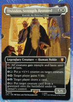 Kenrith, the Returned King Théoden, Strength Restored Tales of Middle-earth Commander (LTC) hologram