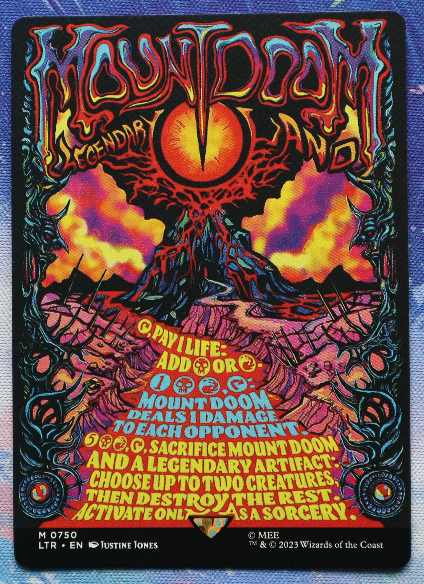 Mount Doom #750 The Lord of the Rings: Tales of Middle-earth (LTR) hologram