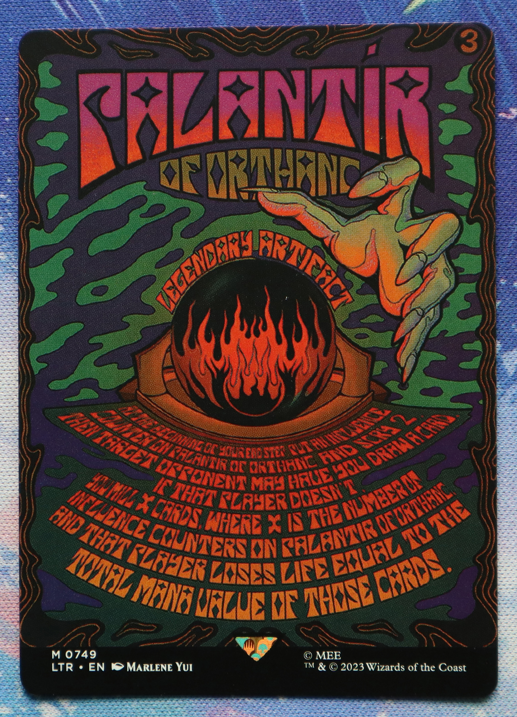 Palantír of Orthanc #749 The Lord of the Rings: Tales of Middle-earth (LTR) hologram