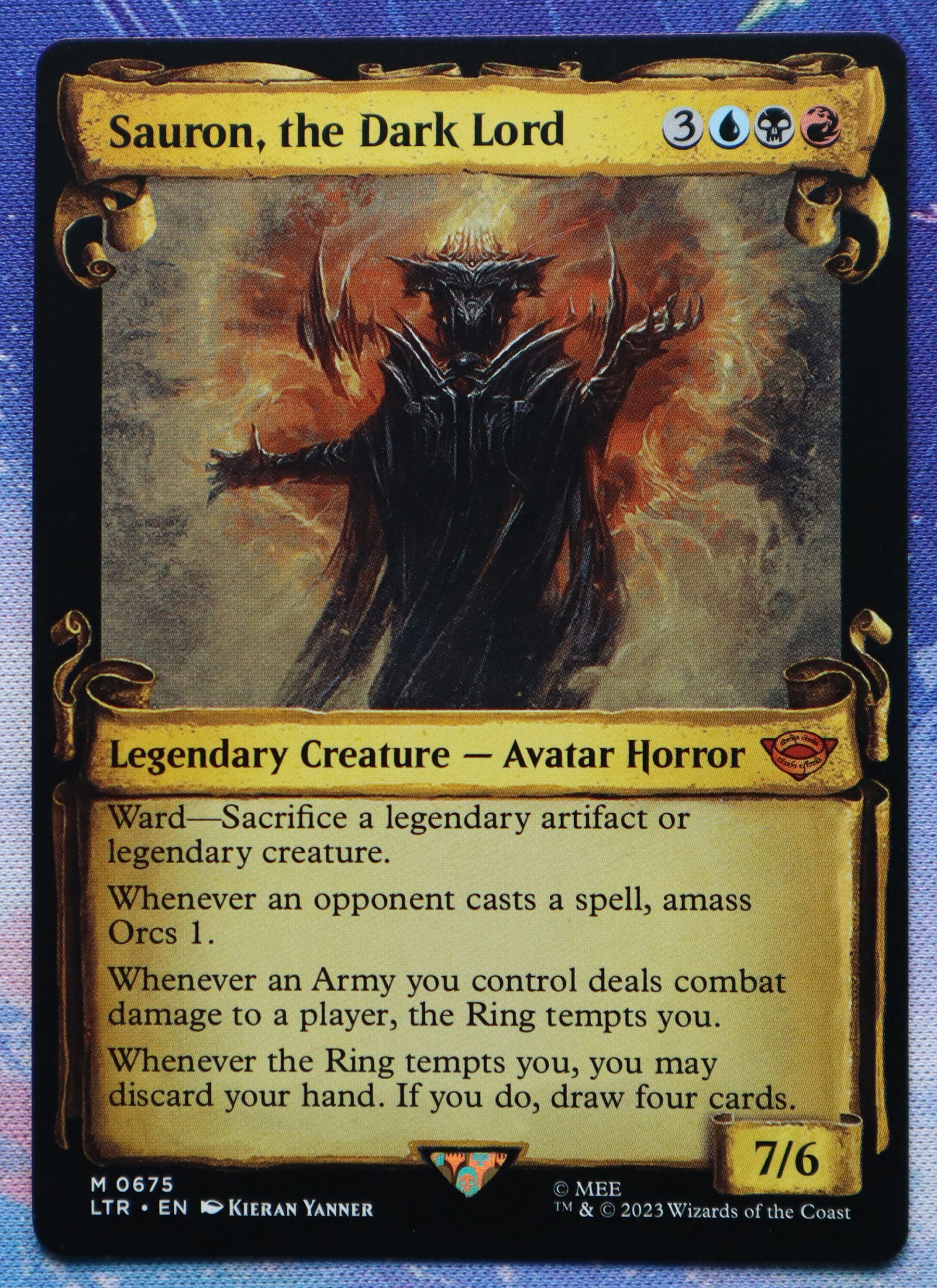 Sauron, the Dark Lord #675 LTR hologram