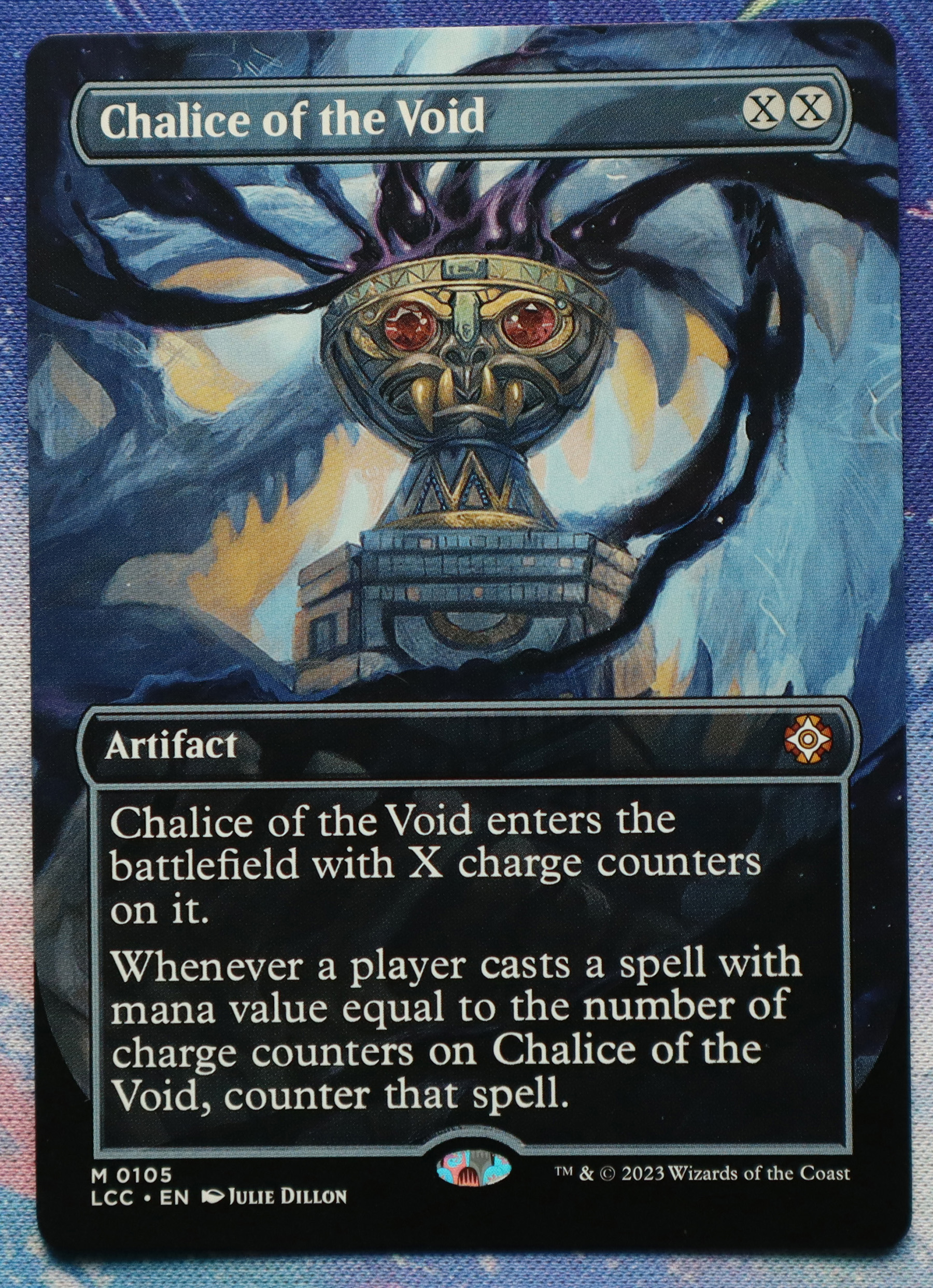 Chalice of the Void #0105 Lost Caverns of Ixalan Commander (LCC) hologram