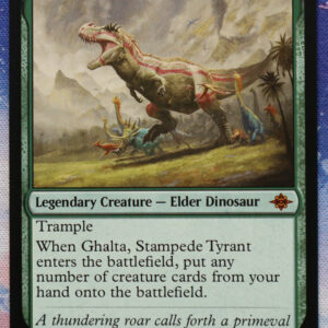 Ghalta, Stampede Tyrant #185 The Lost Caverns of Ixalan (LCI) hologram