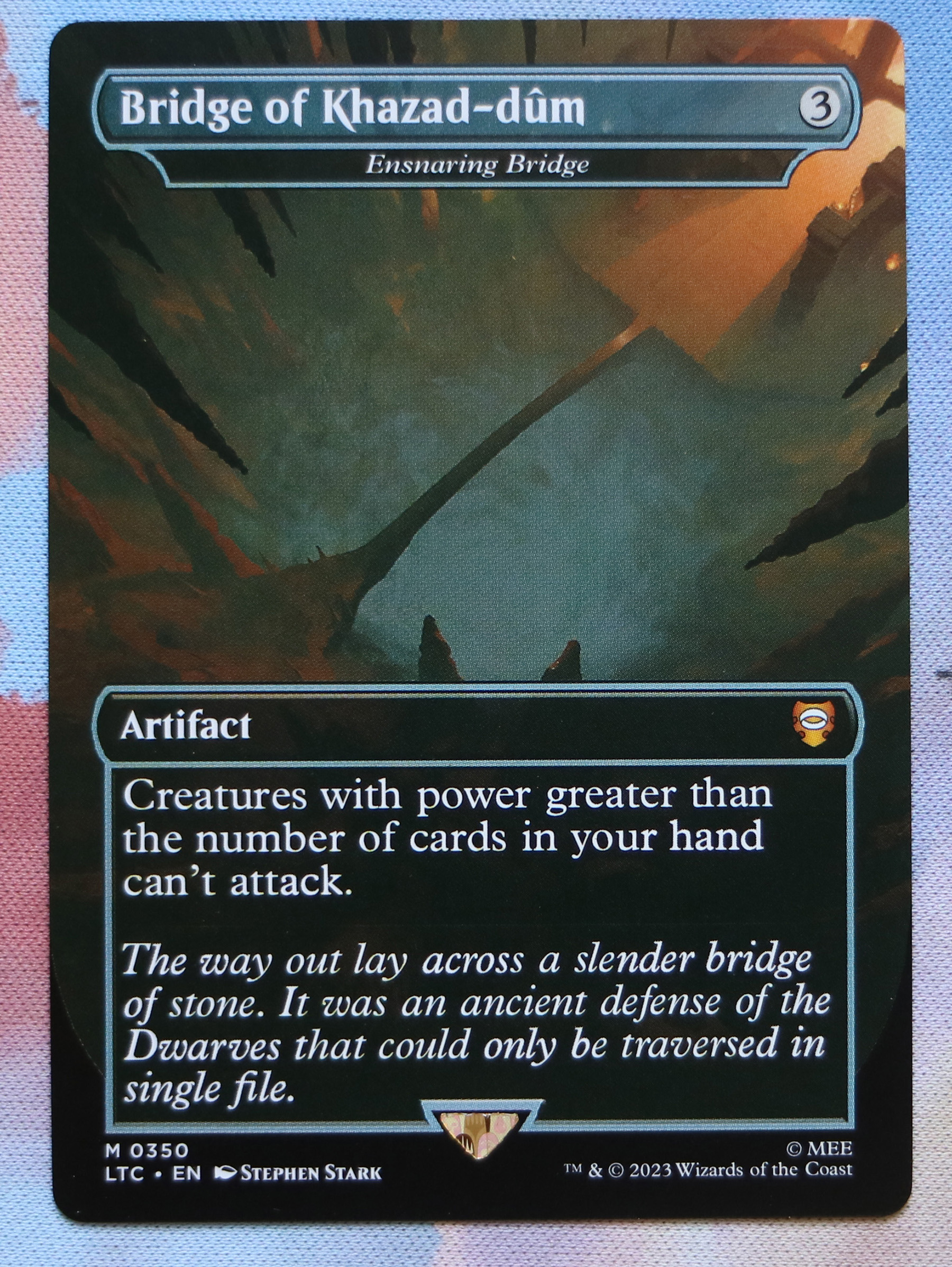 Bridge of Khazad-d?m (Ensnaring Bridge) LTC#350 hologram