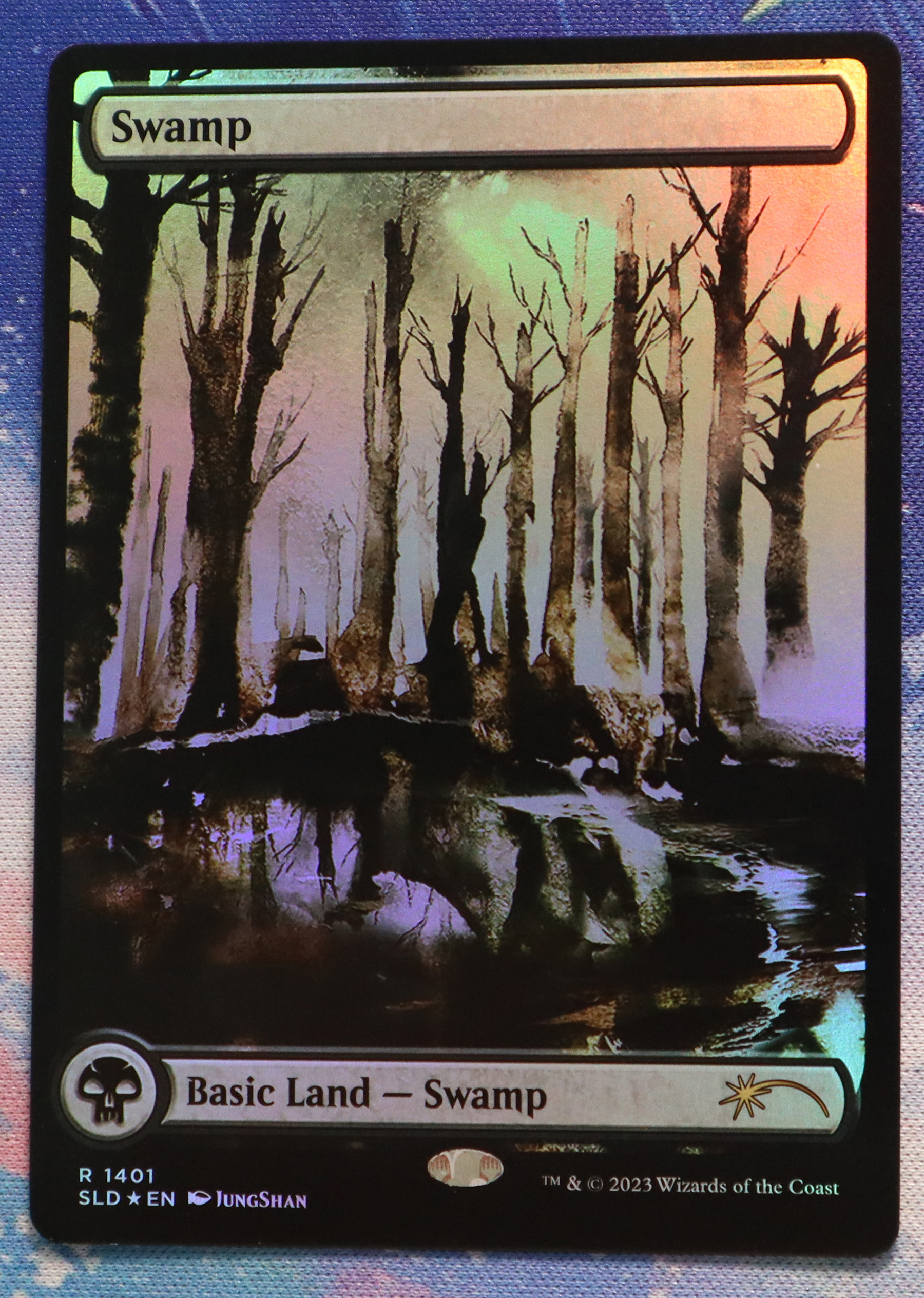 Swamp #1401 Secret Lair Drop (SLD) foil