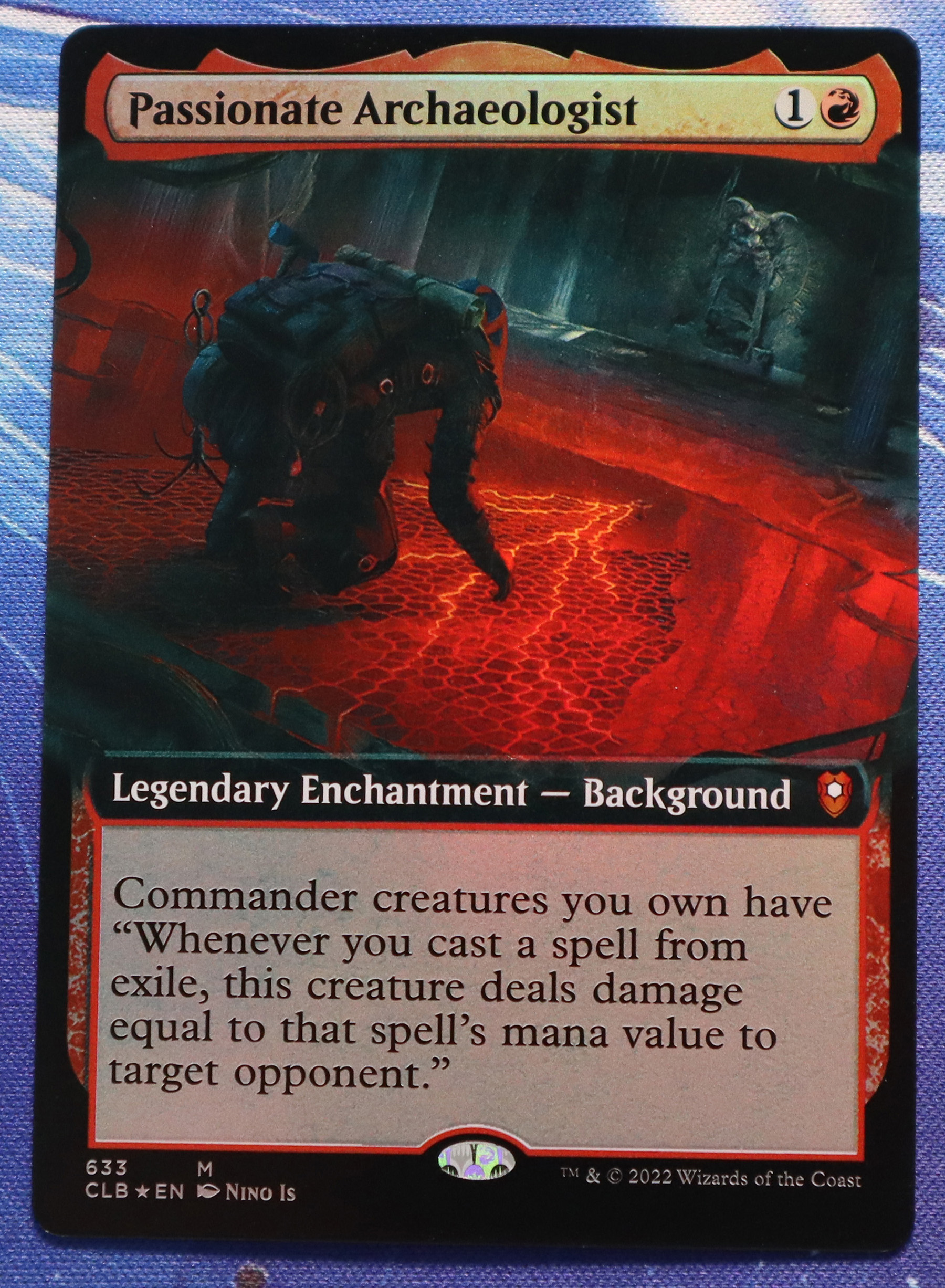 Passionate Archaeologist #633 Commander Legends: Battle for Baldur's Gate (CLB) foil