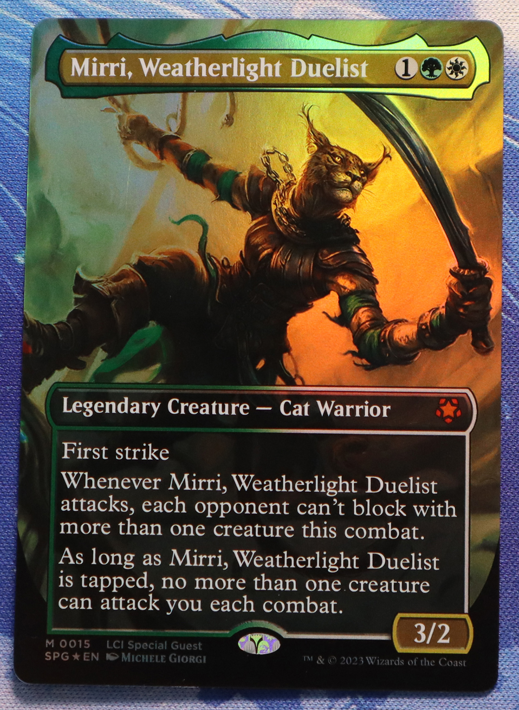 Mirri, Weatherlight Duelist #15 Special Guests (SPG) foil