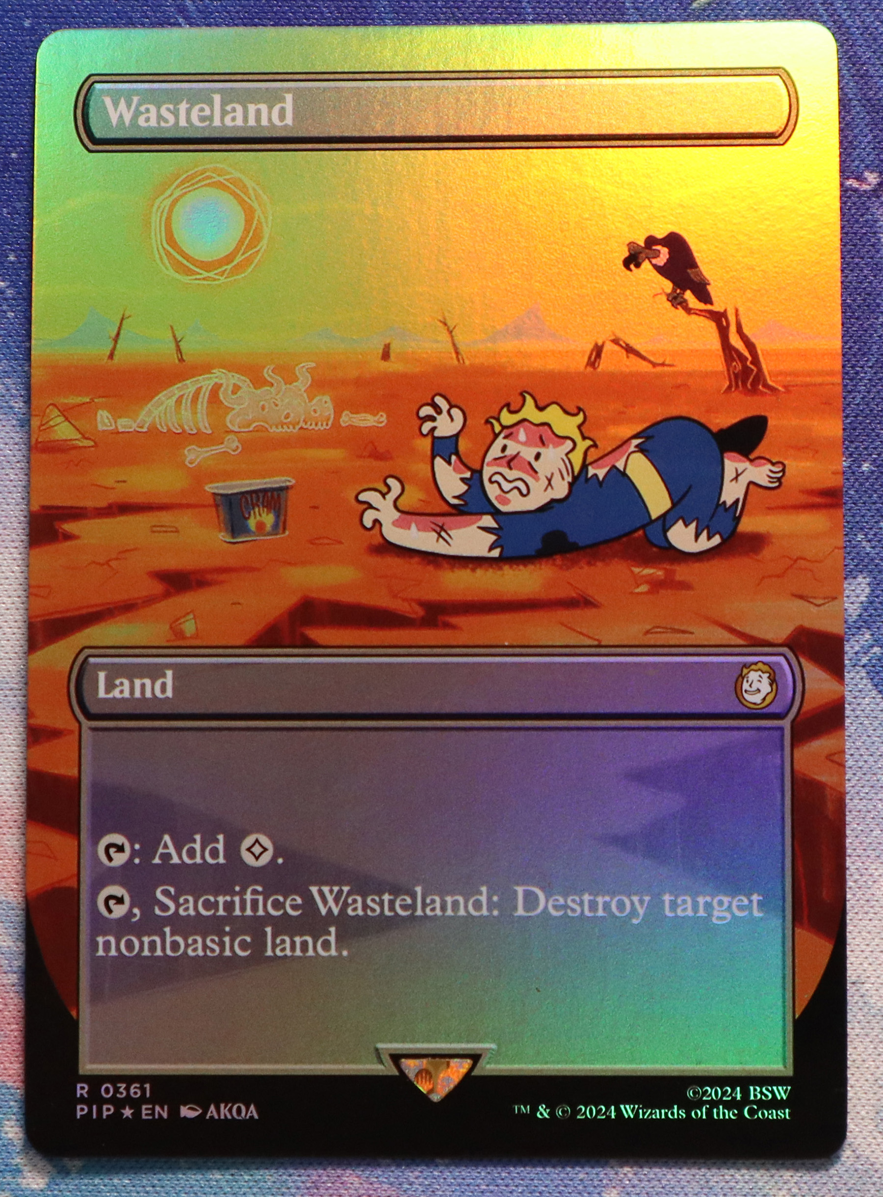 Wasteland #361 Fallout (PIP) foil