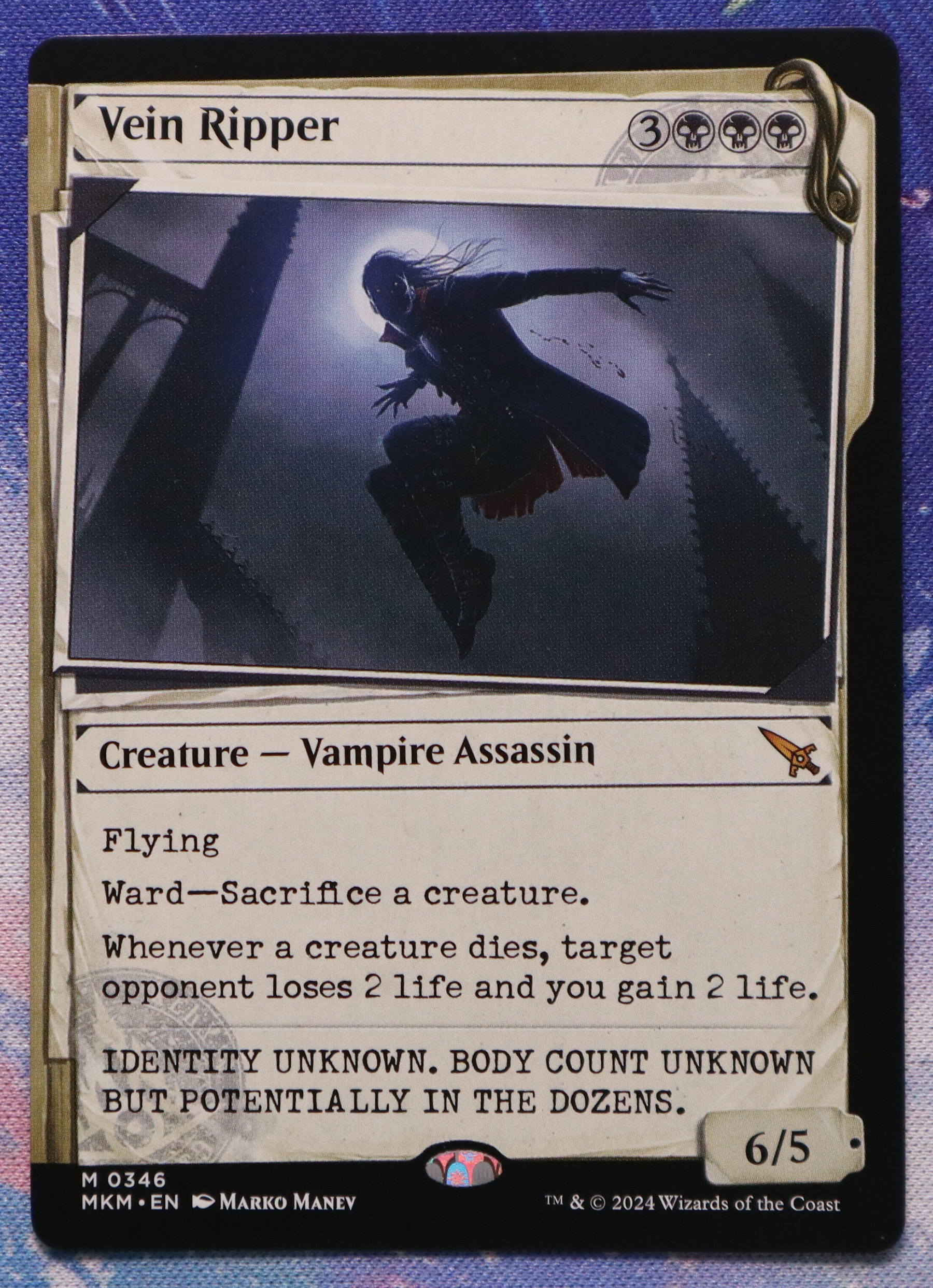 Vein Ripper #0346 Murders at Karlov Manor (MKM) hologram