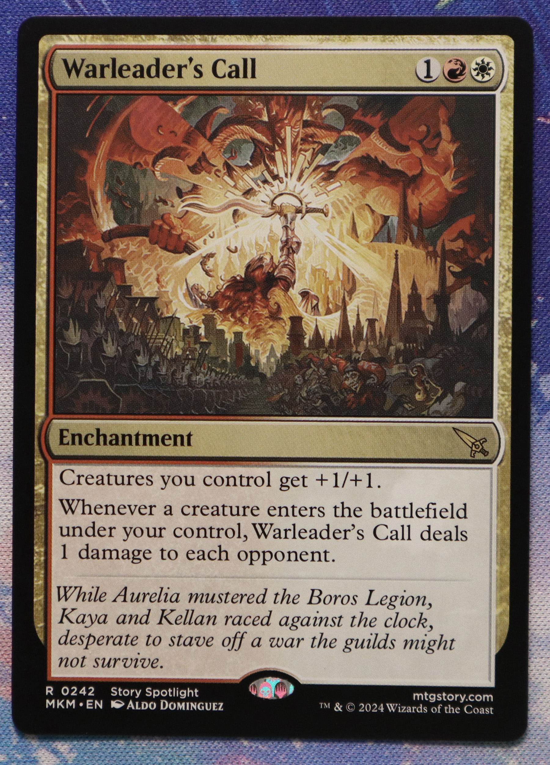 Warleader's Call #242 Murders at Karlov Manor (MKM) hologram