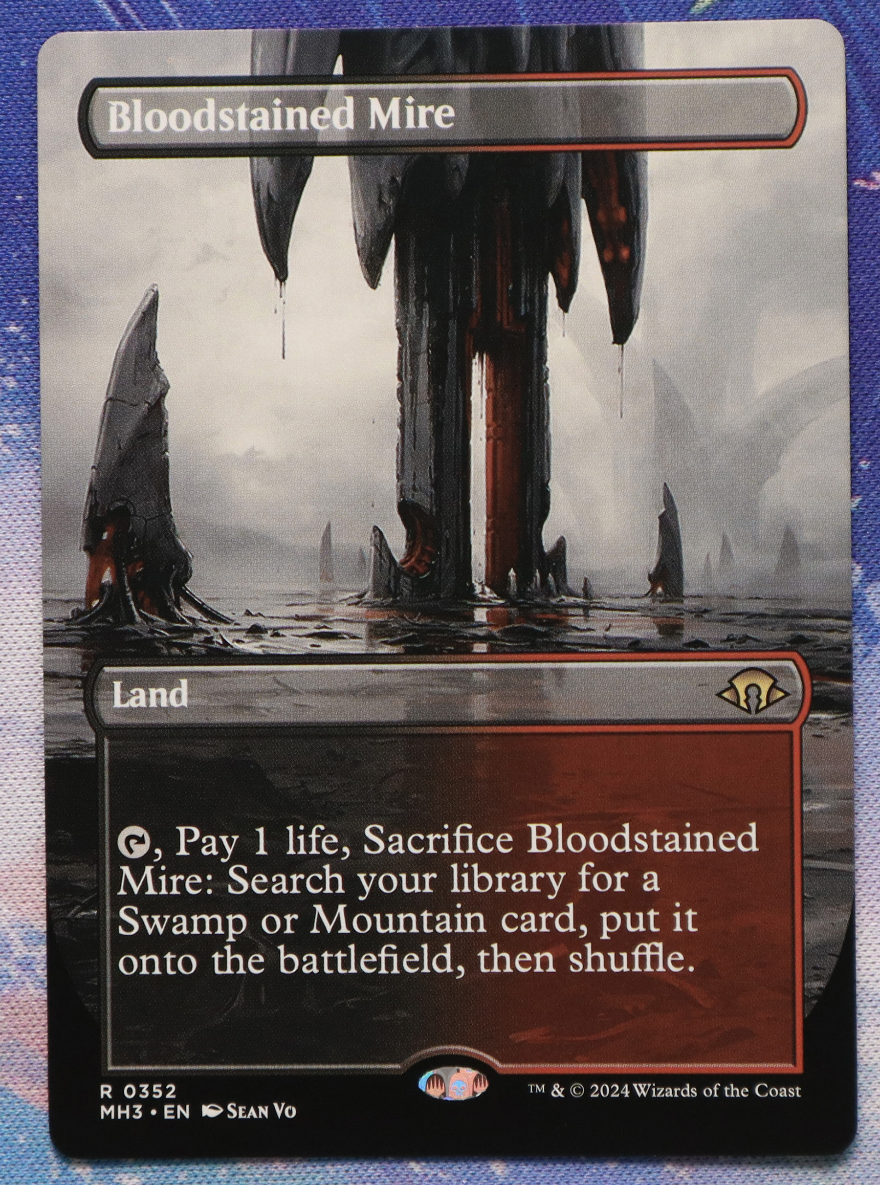 Bloodstained Mire #352 Modern Horizons 3 (MH3) hologram