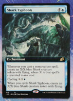 Shark Typhoon extended art Ikoria: Lair of Behemoths (IKO) hologram