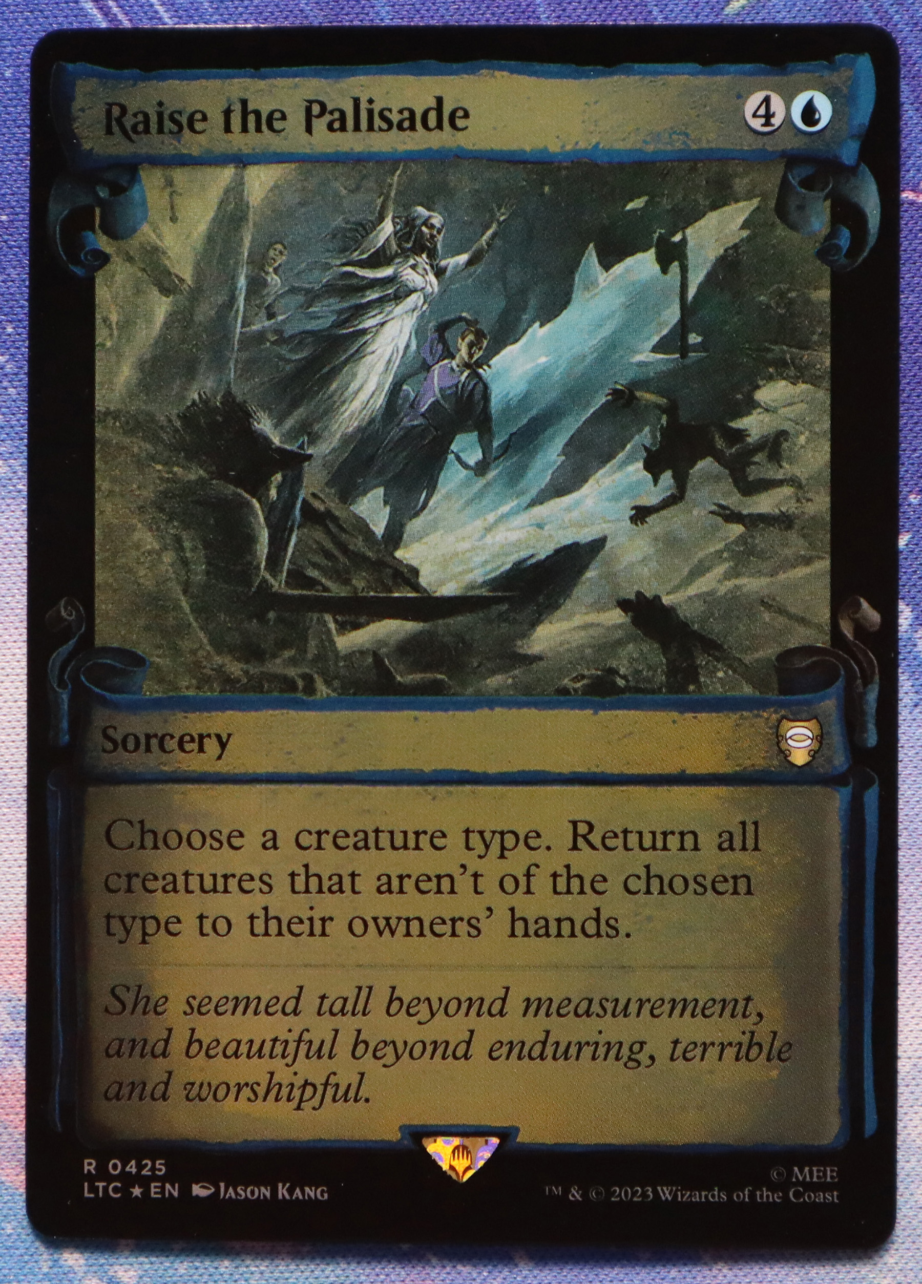 Raise the Palisade LTC #425 Tales of Middle-earth Commander (LTC) silver foil