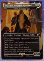 Théoden, Strength Restored LTC #515 Tales of Middle-earth Commander (LTC) silver foil