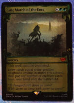 Last March of the Ents LTR #623 The Lord of the Rings: Tales of Middle-earth (LTR) silver foil