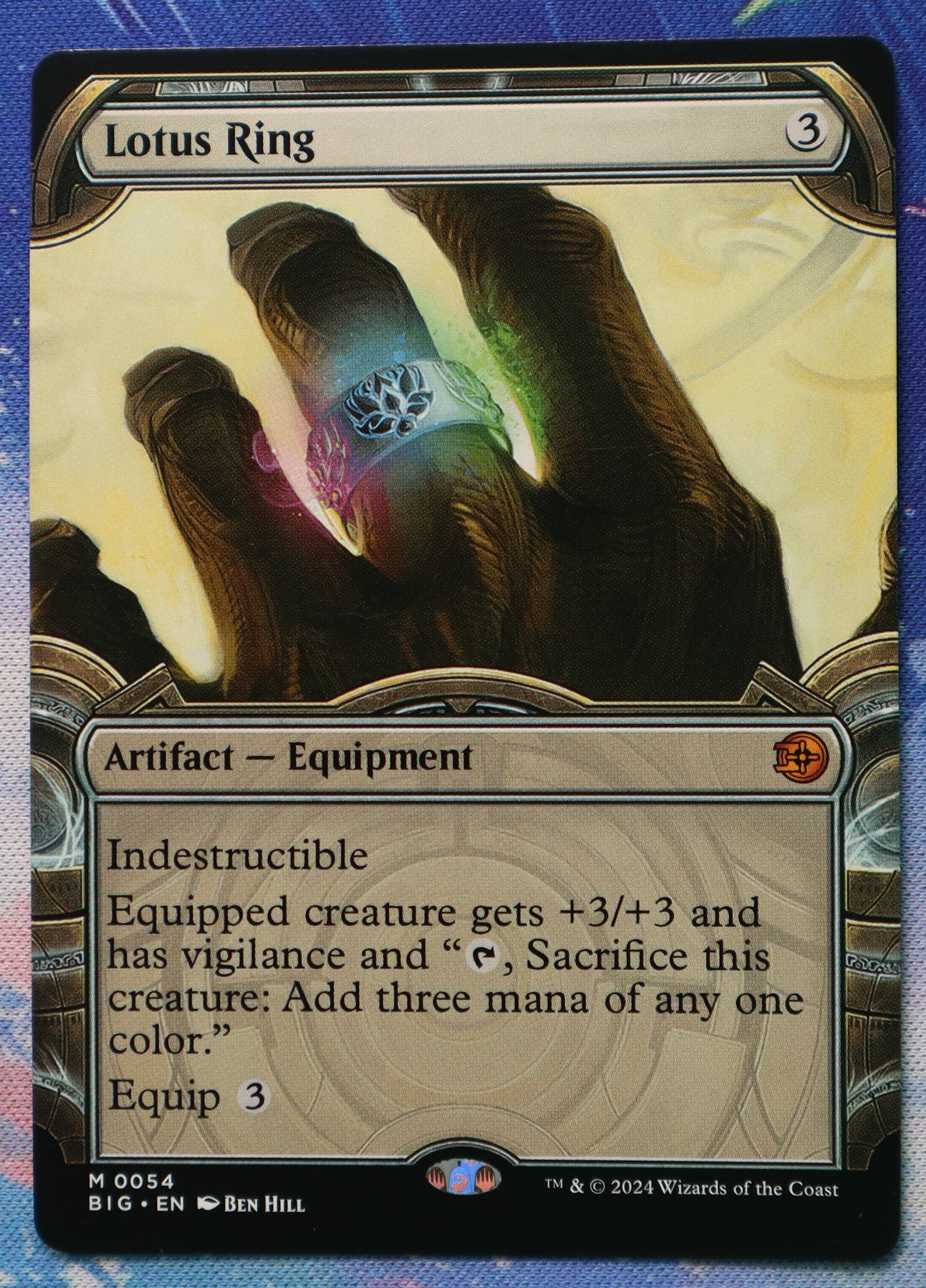 Lotus Ring #54 The Big Score (BIG) hologram