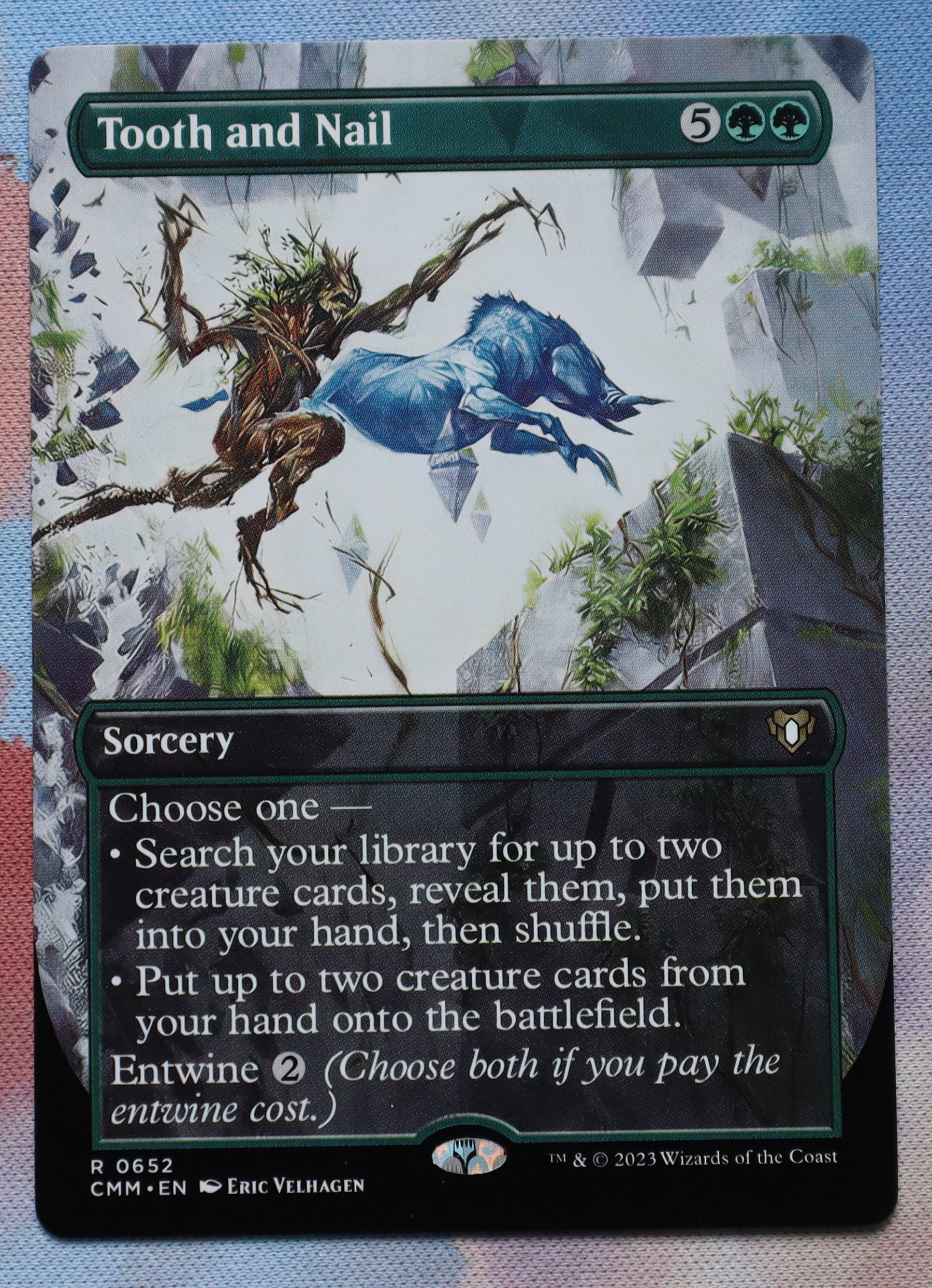 Tooth and Nail #652 Commander Masters (CMM) hologram