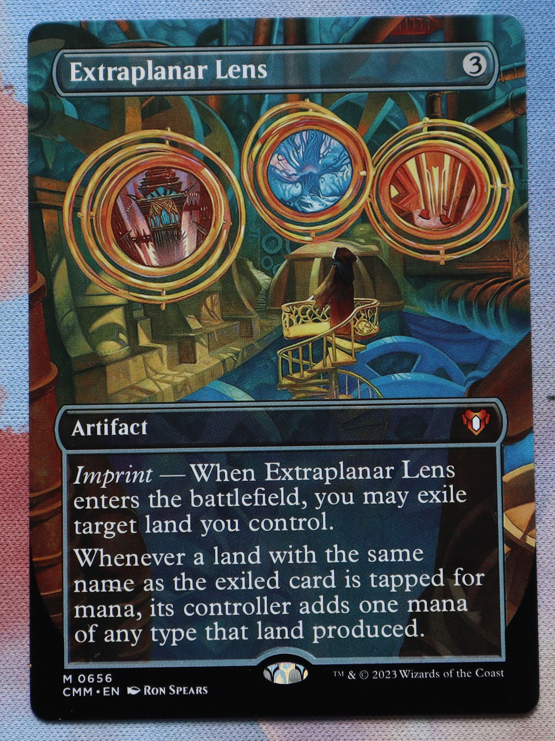 Extraplanar Lens #656 Commander Masters (CMM) hologram